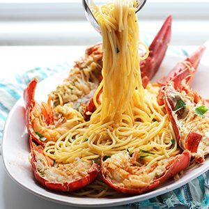 SpaghettiLobsterSauce