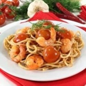 pasta-shrimp-tomatoes - 1